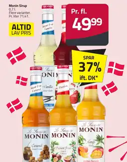 Fleggaard MONIN Sirup erbjuda