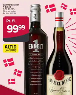 Fleggaard Gammel dansk el. 1-enkelt erbjuda