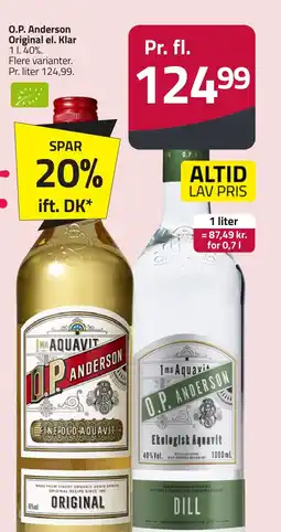 Fleggaard O.p. anderson original el. klar erbjuda