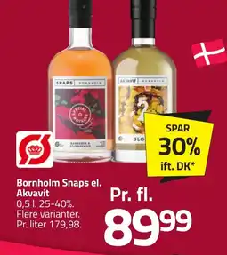 Fleggaard Bornholm snaps el. akvavit erbjuda