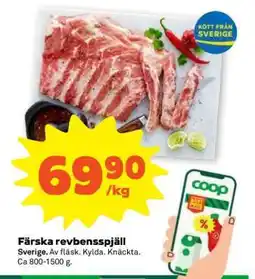 Stora Coop FÄRSKA REVBENSSPJÄLL erbjuda