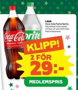 Stora Coop Läsk erbjuda