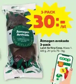 Stora Coop Ätmogen avokado 3-pack erbjuda