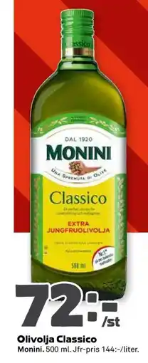 Stora Coop Olivolja Classico erbjuda