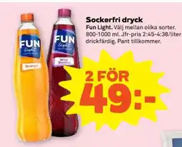 Stora Coop Fun Light erbjuda