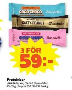 Stora Coop Proteinbar erbjuda