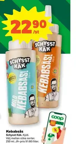Stora Coop Kebabsås erbjuda