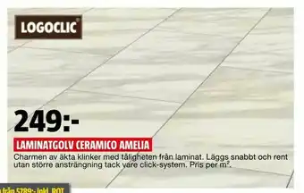 Bauhaus Laminatgolv ceramico amelia erbjuda