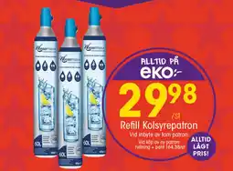 EKO Refill Kolsyrepatron erbjuda