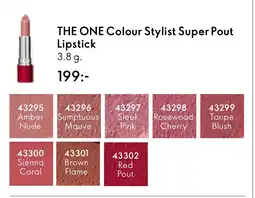 Oriflame THE ONE Colour Stylist Super Pout Lipstick erbjuda