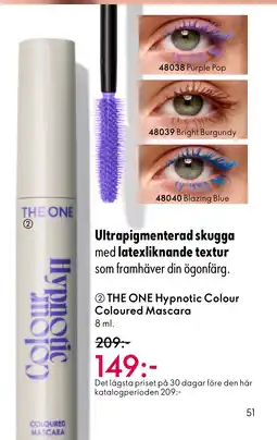 Oriflame THE ONE Hypnotic Colour Coloured Mascara erbjuda