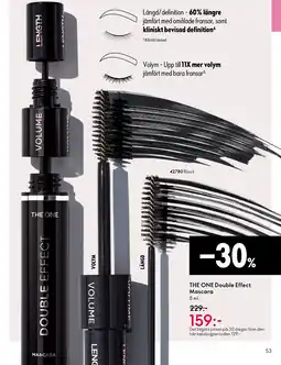Oriflame THE ONE Double Effect Mascara erbjuda
