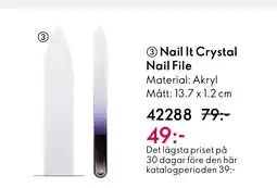 Oriflame Nail It Crystal Nail File erbjuda