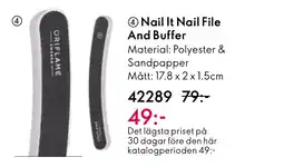 Oriflame Nail It Nail File And Buffer erbjuda