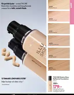 Oriflame THE ONE Illuskin Glow Reflective Foundation erbjuda
