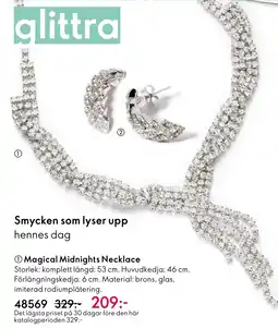 Oriflame Magical Midnights Necklace erbjuda