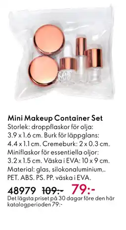 Oriflame Mini Makeup Container Set erbjuda