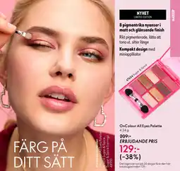 Oriflame On Colour All Eyes Palette erbjuda