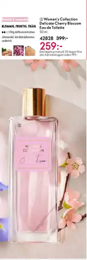 Oriflame Women's Collection Delicate Cherry Blossom Eau de Toilette erbjuda
