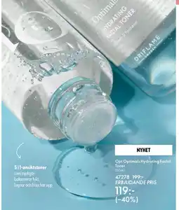 Oriflame Opt Optimals Hydrating Facial Toner erbjuda