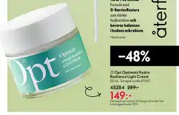 Oriflame Opt Optimals Hydra Radiance Light Cream erbjuda