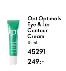 Oriflame Opt Optimals Eye & Lip Contour Cream erbjuda