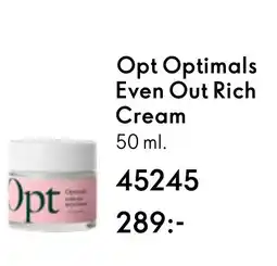Oriflame Opt Optimals Even Out Rich Cream erbjuda