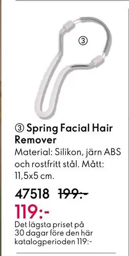 Oriflame Spring Facial Hair Remover erbjuda