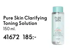 Oriflame Pure Skin Clarifying Toning Solution erbjuda