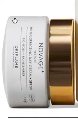 Oriflame Novage+ Restore Multi- Correcting Day Cream SPF 30 erbjuda