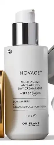 Oriflame Novage+ Multi-Active Anti-Ageing Day Cream Light SPF 30 erbjuda