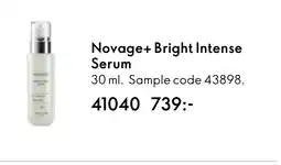 Oriflame Novage+ Bright Intense Serum erbjuda