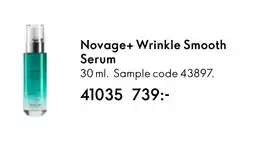 Oriflame Novage+ Wrinkle Smooth Serum erbjuda