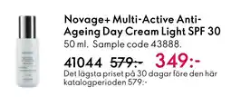 Oriflame Novage+ Multi-Active Anti- Ageing Day Cream Light SPF 30 erbjuda