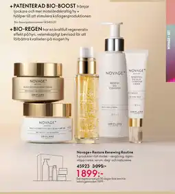 Oriflame Novage+ Restore Renewing Routine erbjuda