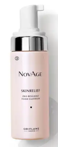 Oriflame NovAge Skinrelief Pro Resilient Foam Cleanser erbjuda