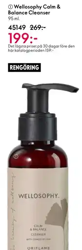 Oriflame Wellosophy Calm & Balance Cleanser erbjuda