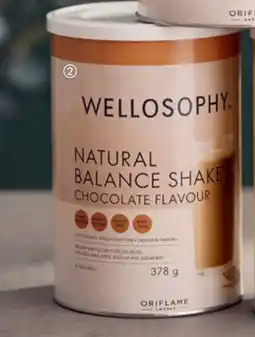 Oriflame Wellosophy Natural Balance Shake Chocolate Flavour erbjuda