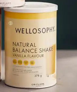 Oriflame Wellosophy Natural Balance Shake Vanilla Flavour erbjuda
