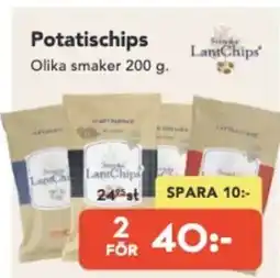 Bo Ohlsson Potatischips erbjuda