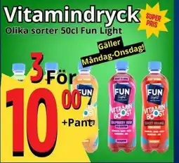Supergrossen Vitamindryck erbjuda