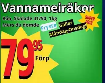 Vannameiräkor