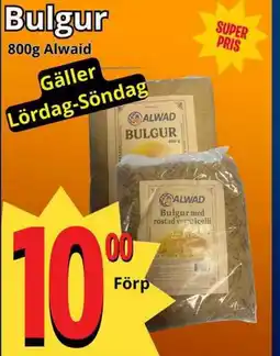 Supergrossen Bulgur erbjuda