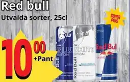 Supergrossen Red bull erbjuda