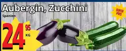 Supergrossen Aubergin, Zucchini erbjuda