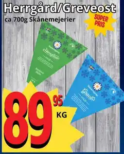 Supergrossen Herrgård/Greveost erbjuda