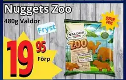 Supergrossen Nuggets Zoo erbjuda