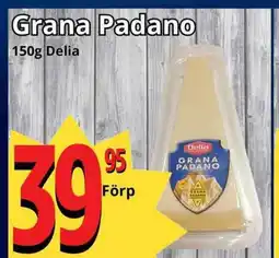 Supergrossen Grana Padano Delia erbjuda