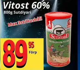 Supergrossen Vitost 60% erbjuda