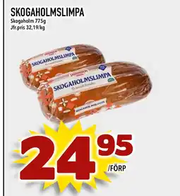 Supergrossen Skogaholmslimpa erbjuda